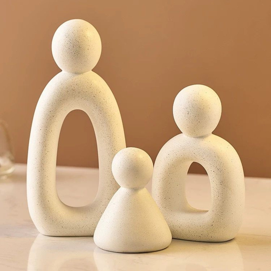 Trio Family Sculpture