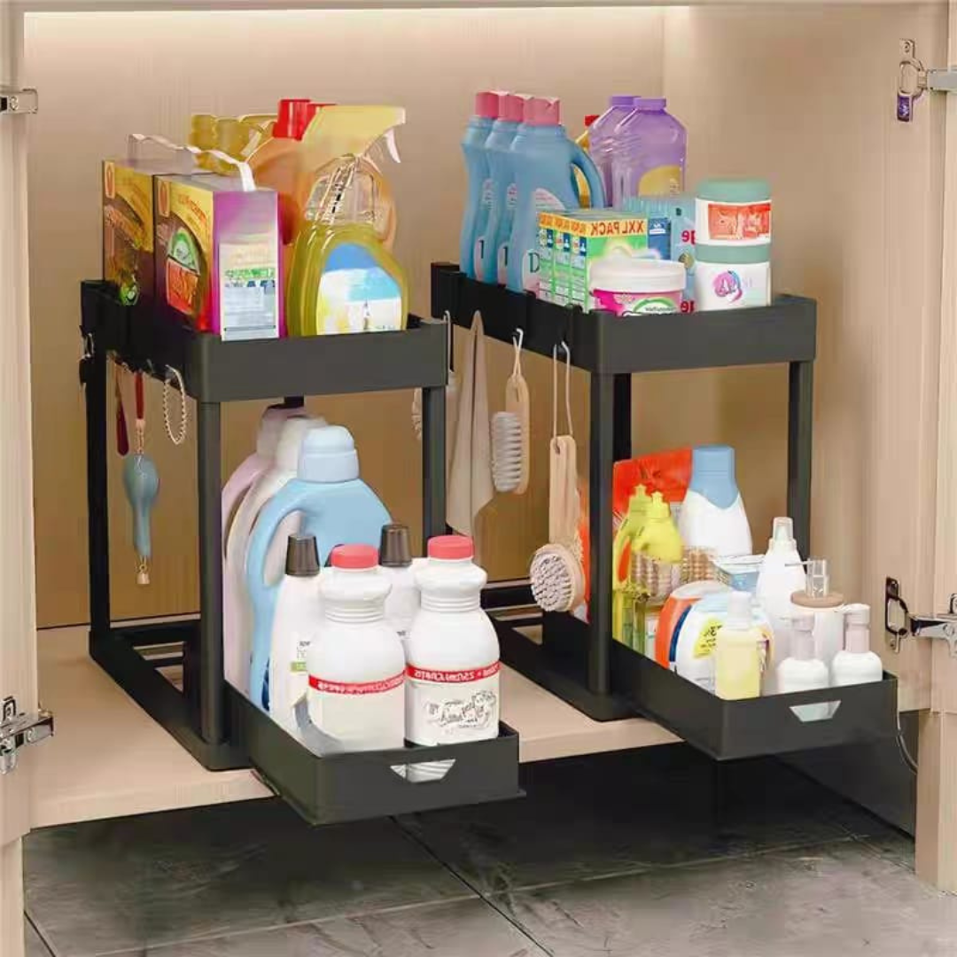 Under sink organizer