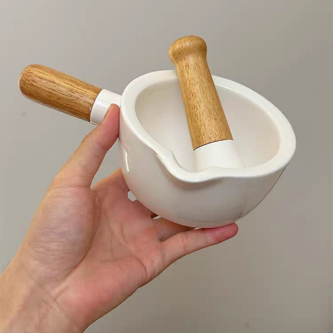 Garlic mincer bowl