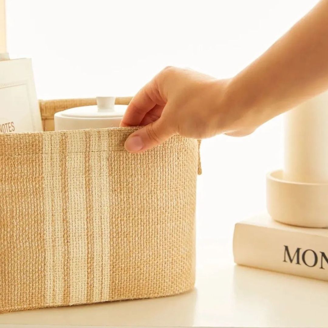 Nesting Set Of Jute Baskets