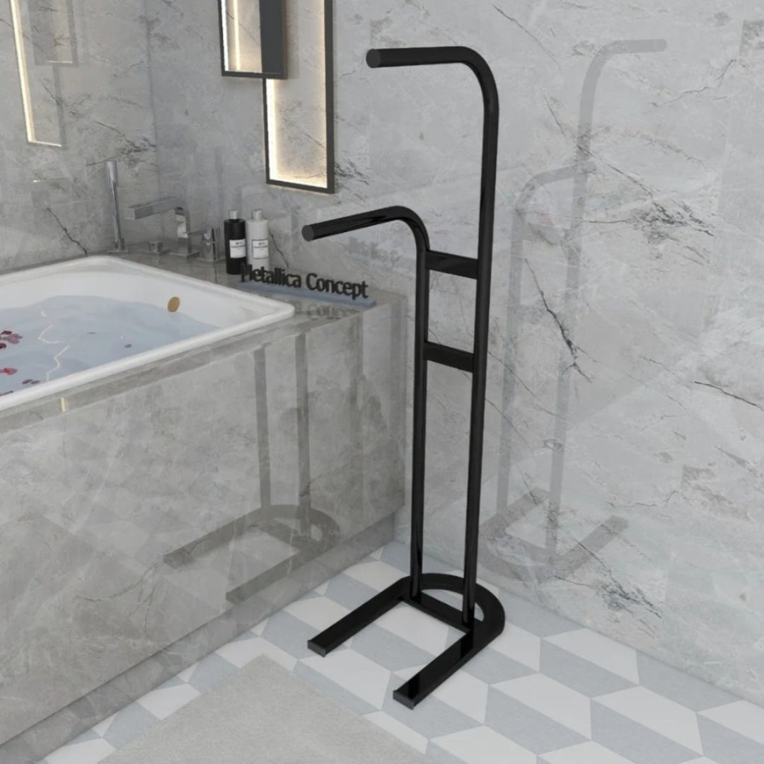 Black Towels Holder