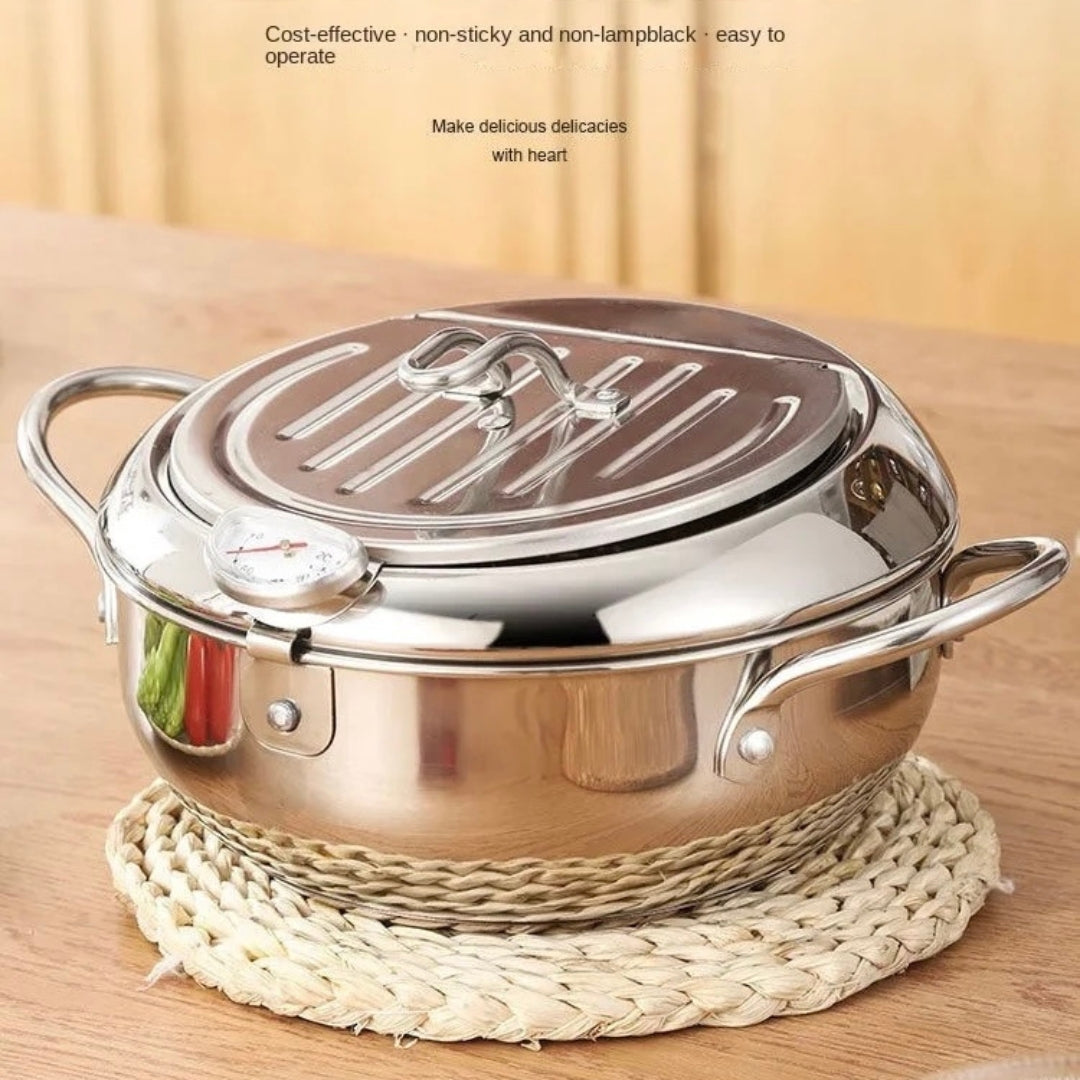 Deep Frying Pot