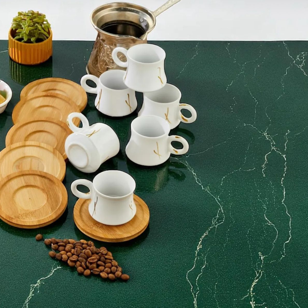 Bamboo Coffee Set