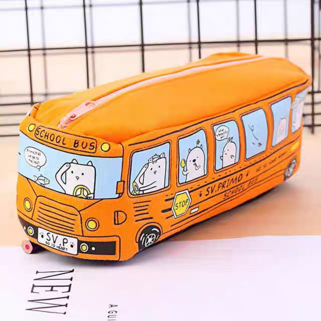 School bus pen case