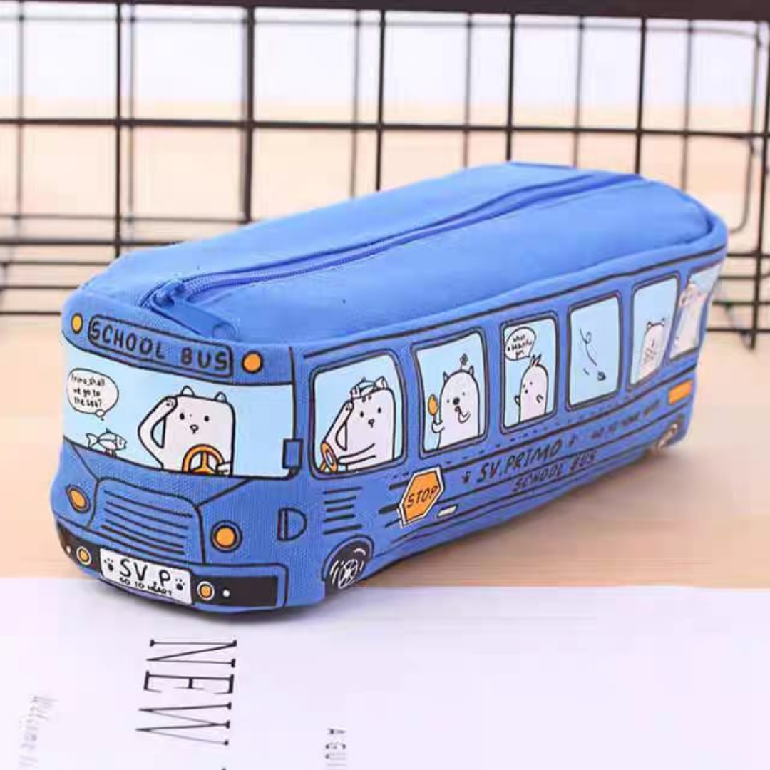 School bus pen case