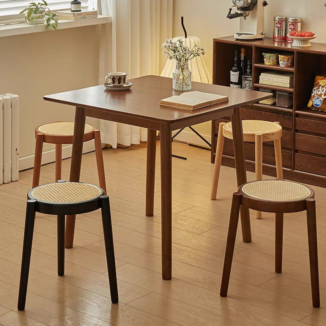 Georgia rattan coffee table and tabouret