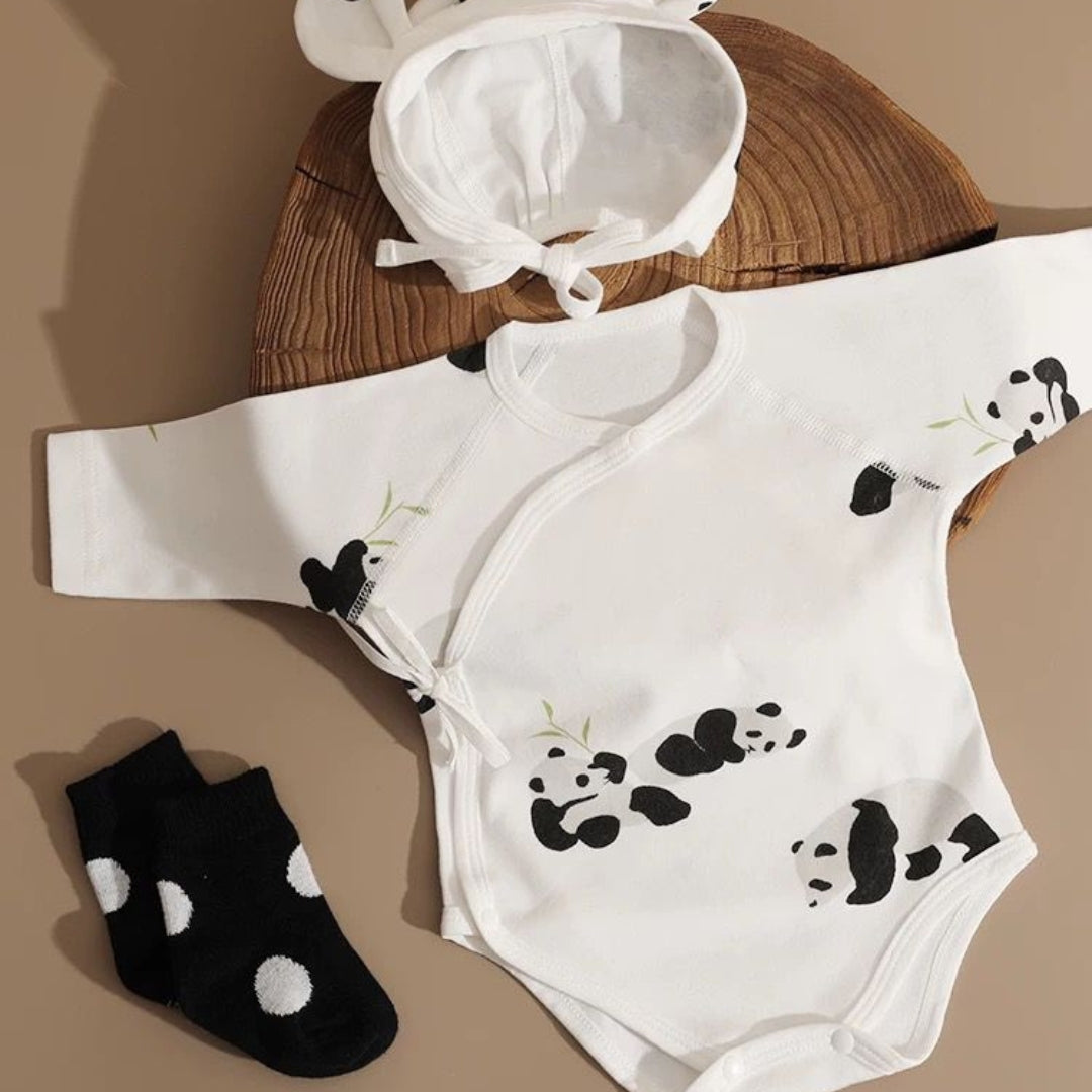 Panda Baby Printed Set