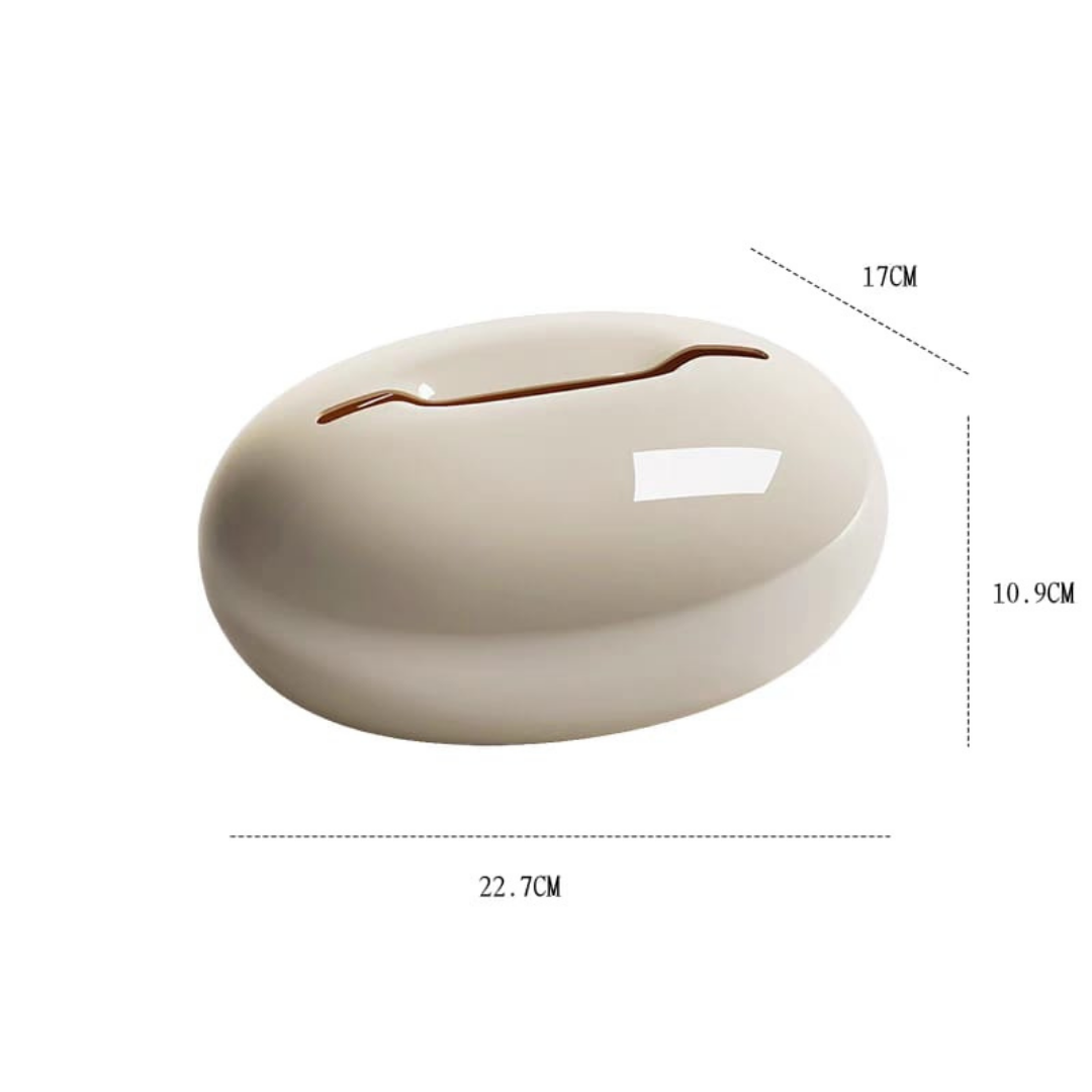 Ovaly tissue box