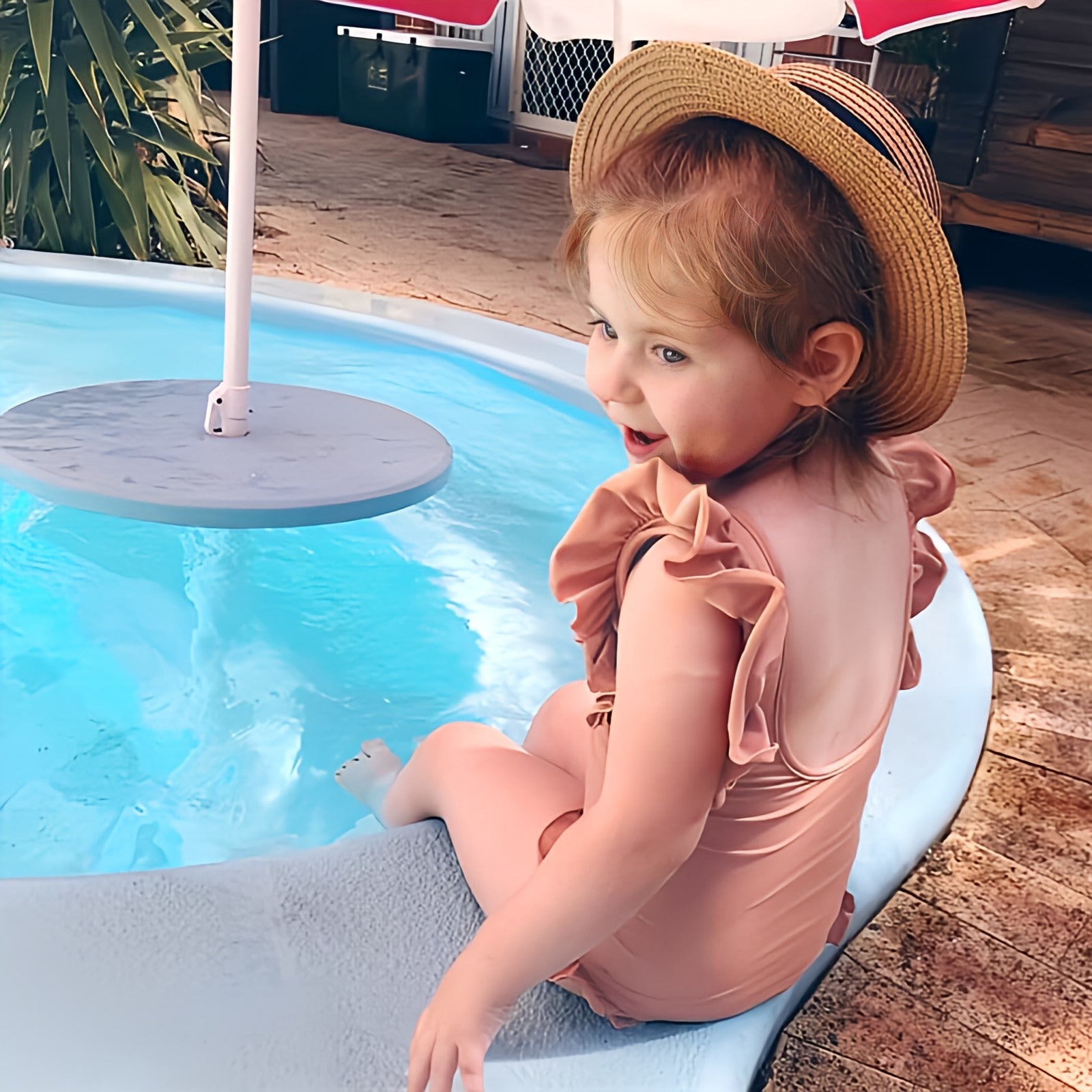 Ruffled Swimwear