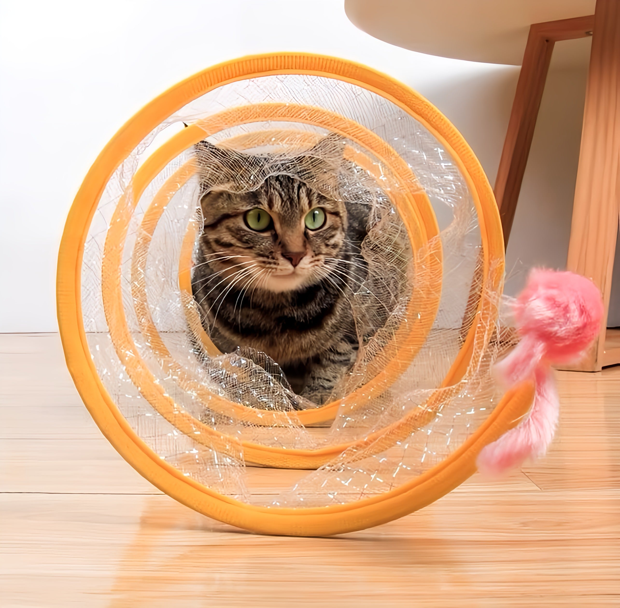 Collapsible Tunnel Toy For Cats