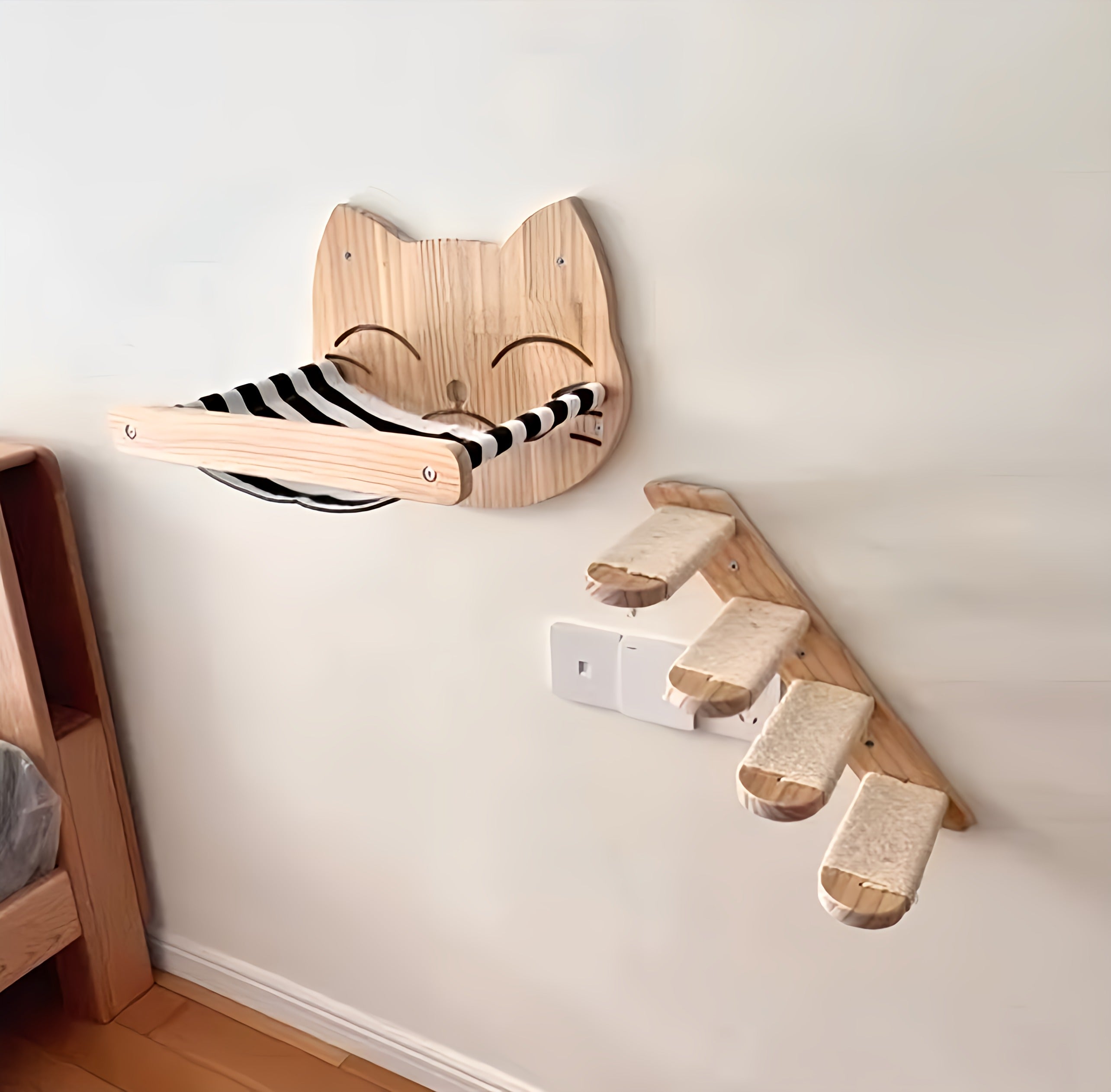 Wall Mounted Bed With Stairs