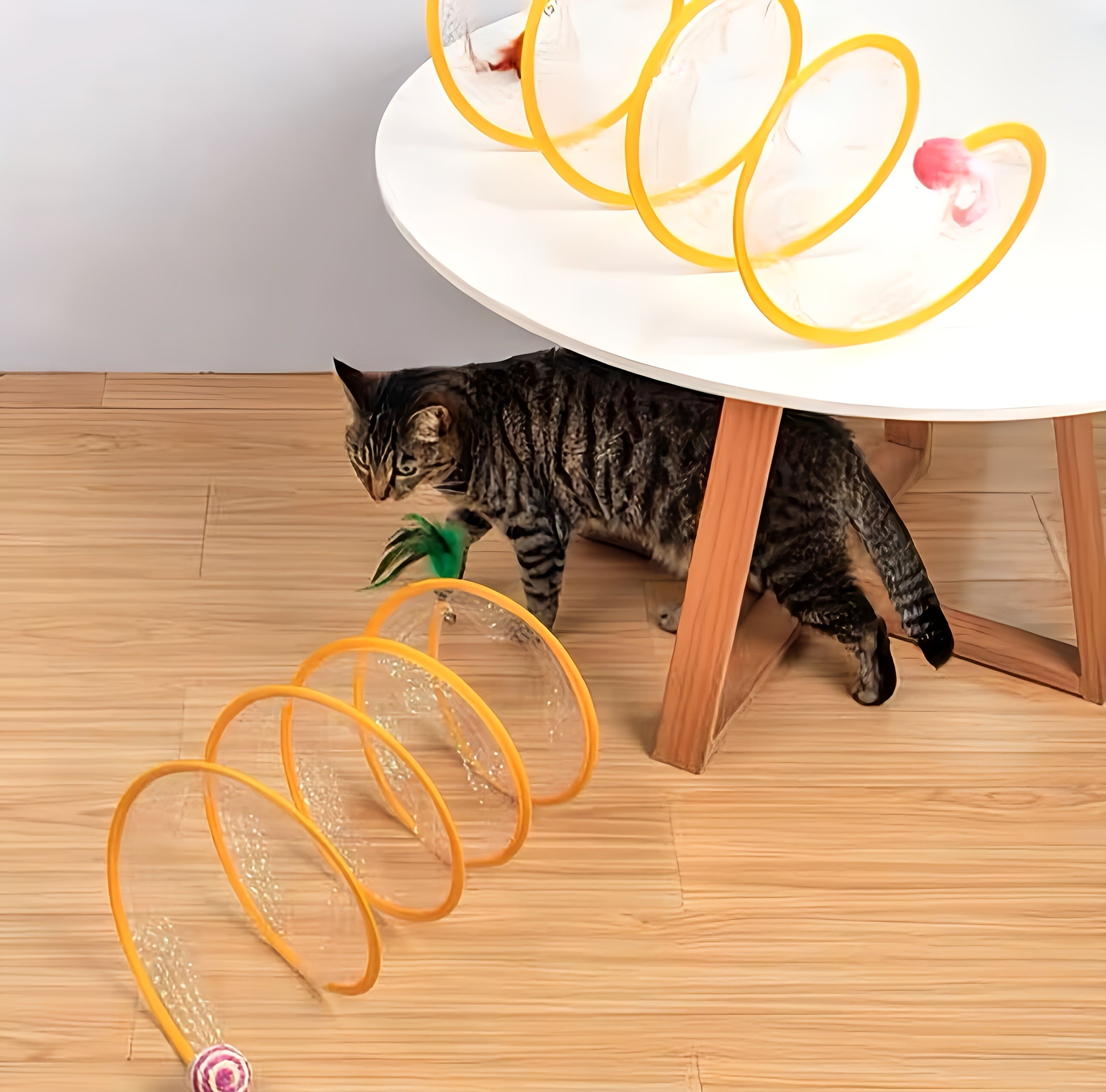 Collapsible Tunnel Toy For Cats