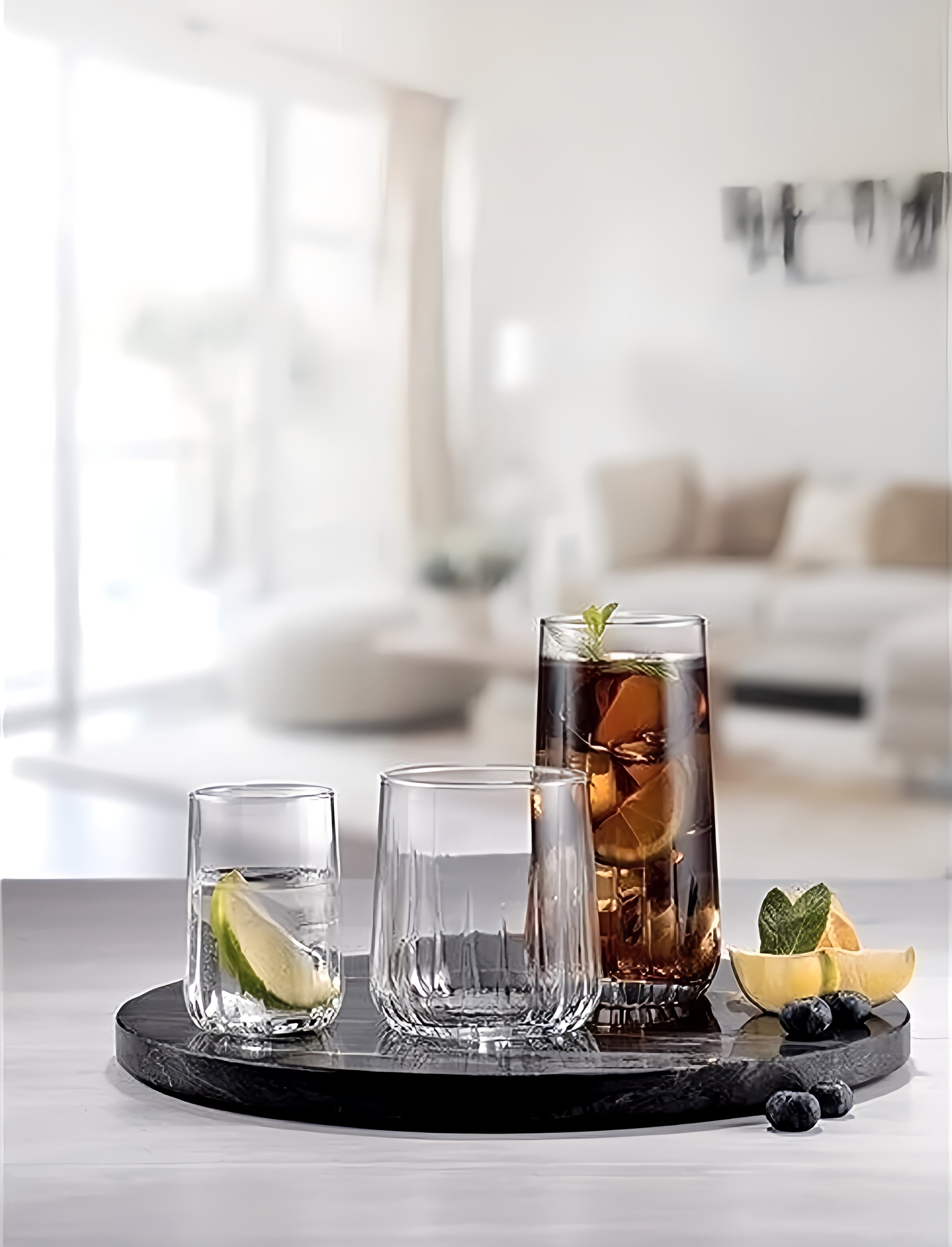 Glass Cups Set