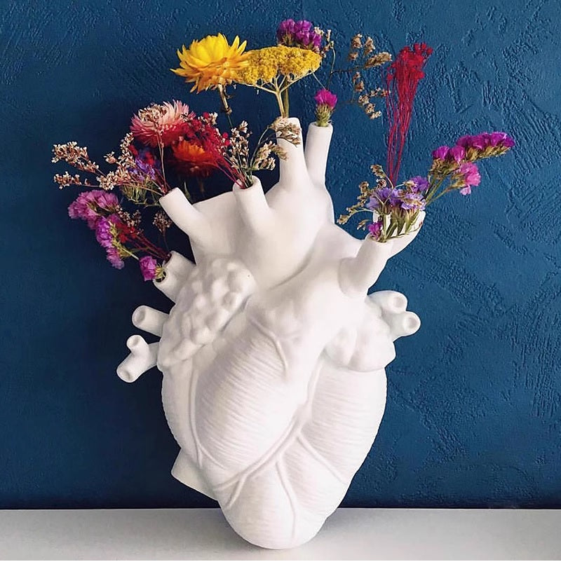 Heart-Shaped Vase