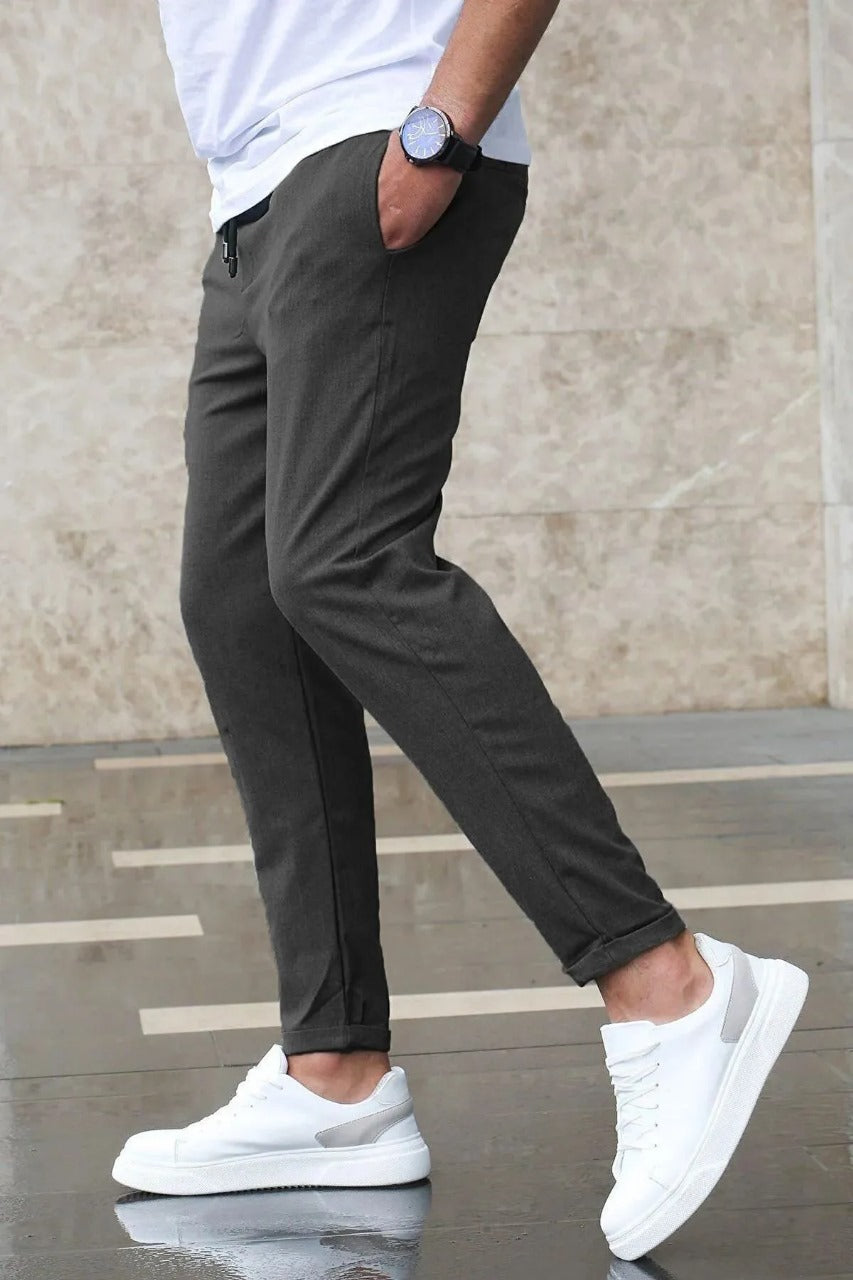 Men's Slim Fit Lycra Pants