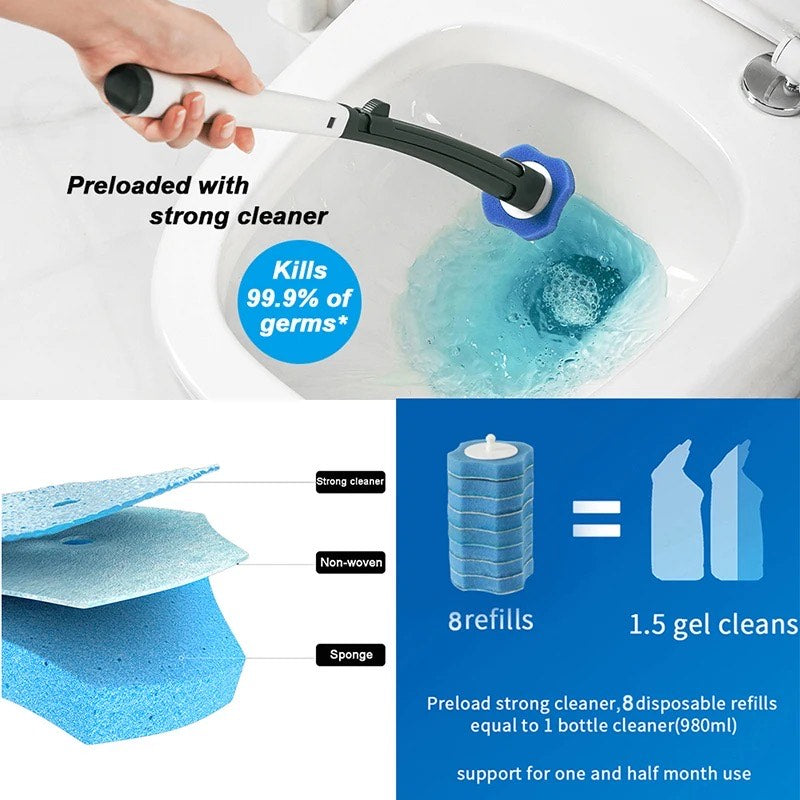 1 Toilet Brush + Refill