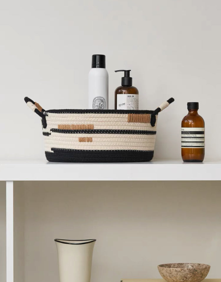 Cotton Rope Woven Basket