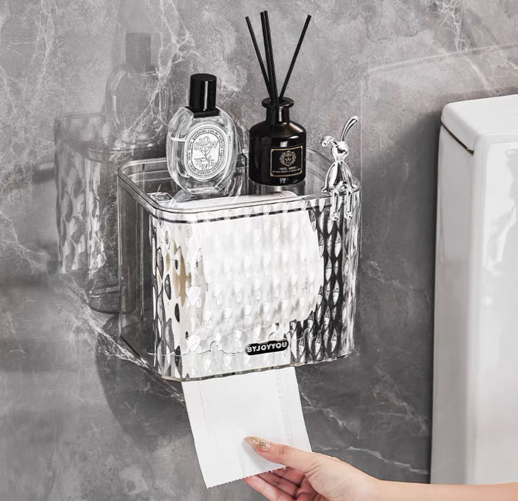 Transparent Paper Roll Holder
