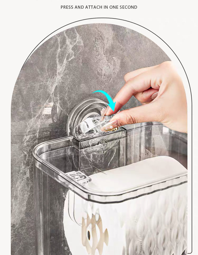 Transparent Paper Roll Holder