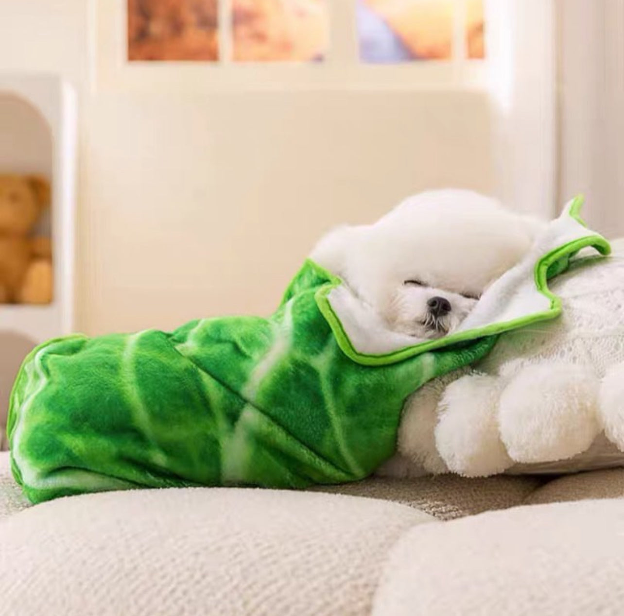 Lettuce Shape Pet Blanket