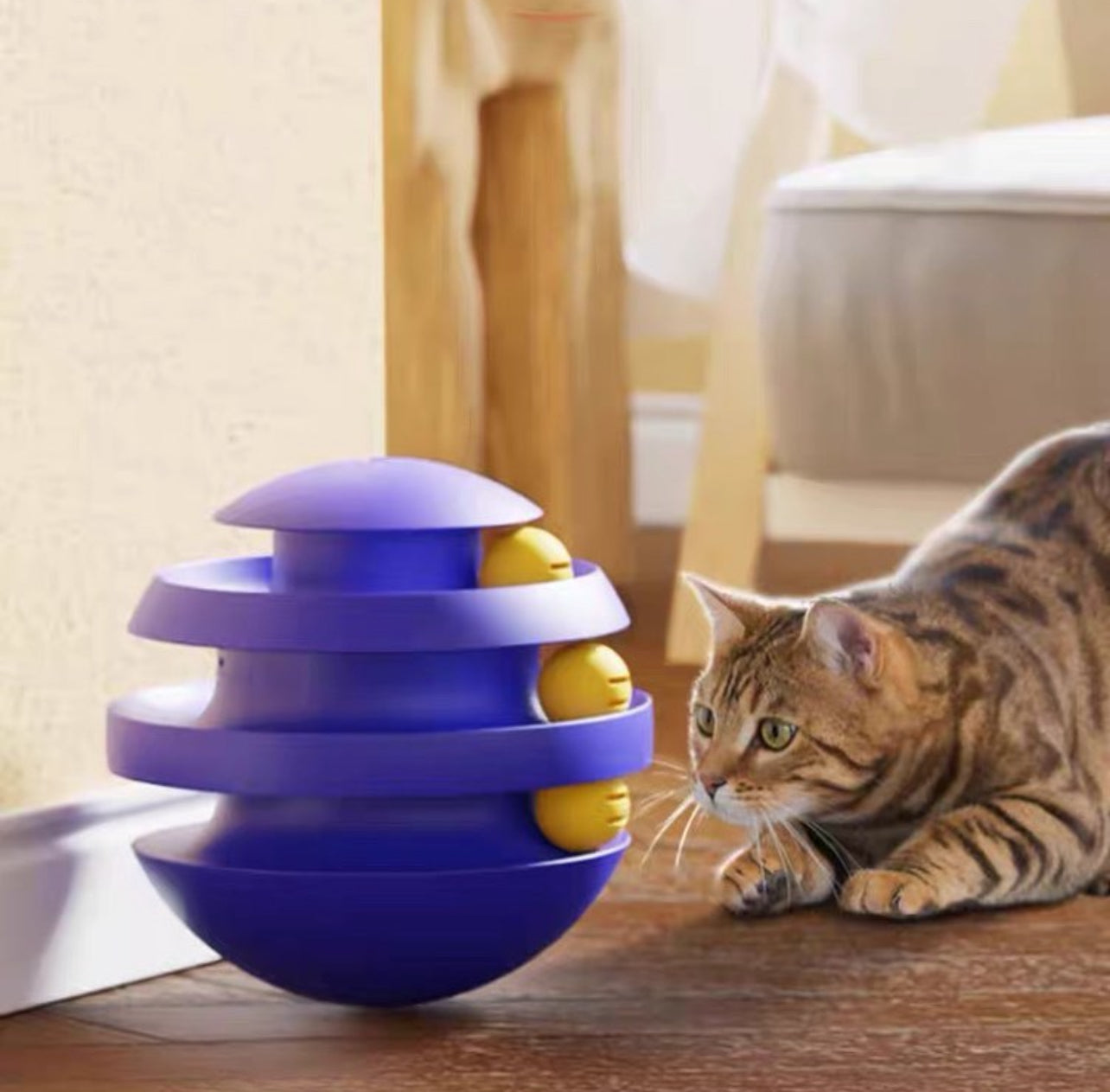 Planet Cat Toy Tower