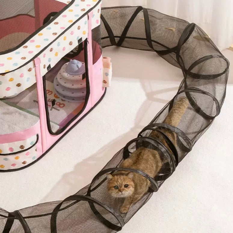 Cat Caty Tunnel Tent