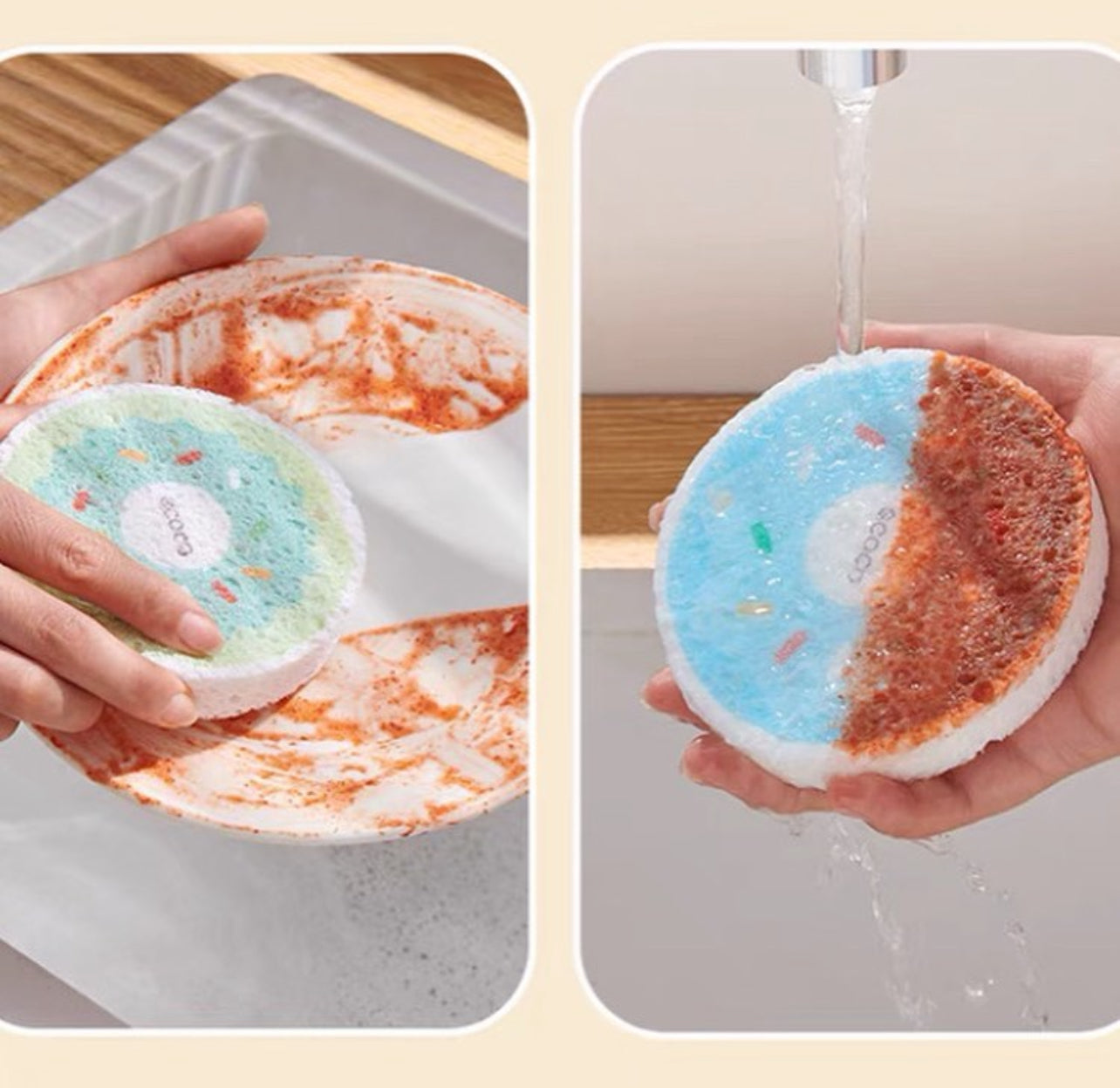 Ecoco Dishwashing Sponge