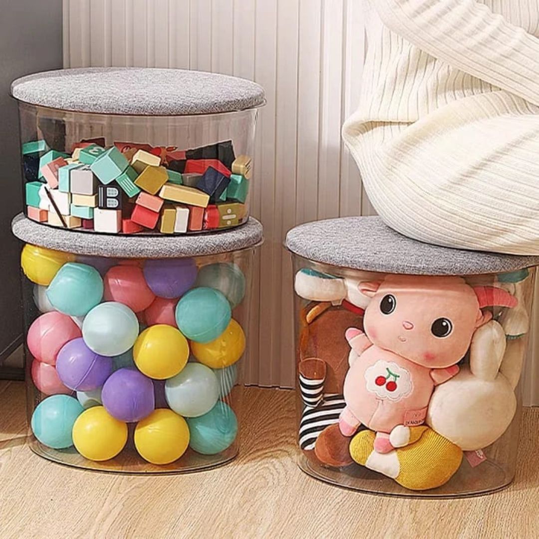 The Stool and toys storage