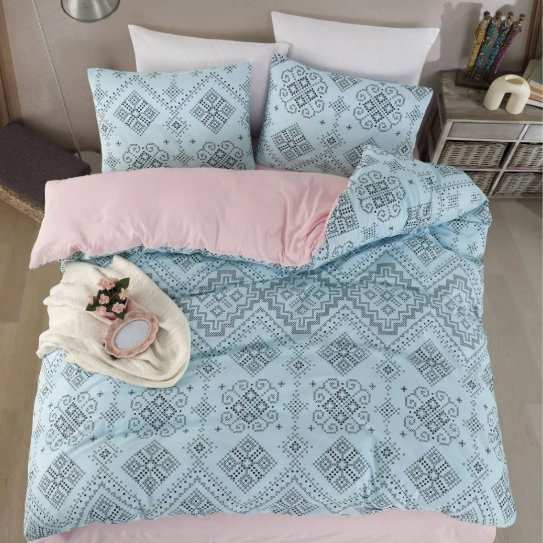 The Double Duvet Bed Cover Set