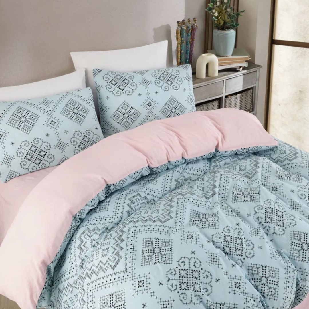 The Double Duvet Bed Cover Set