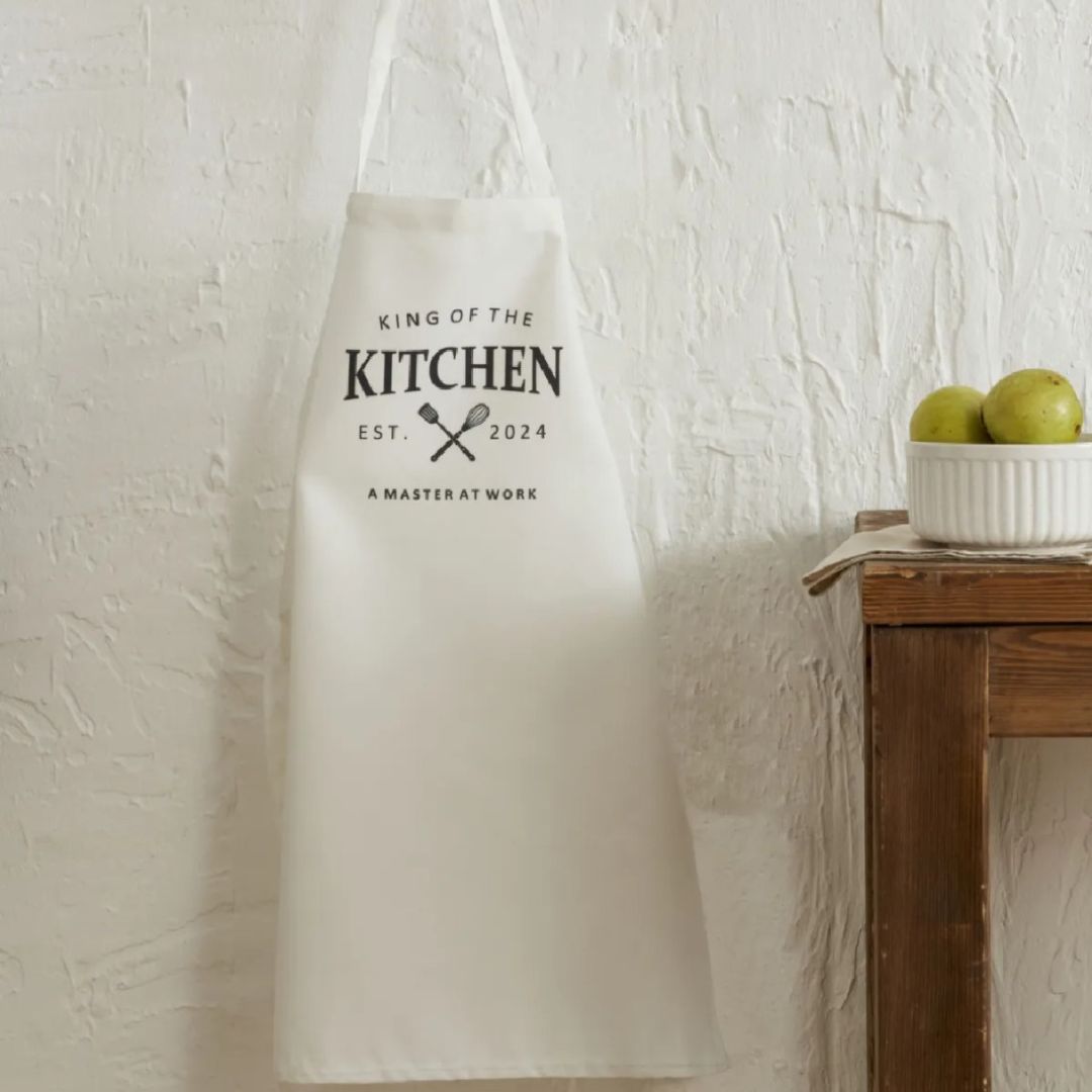 The Printed kitchen apron