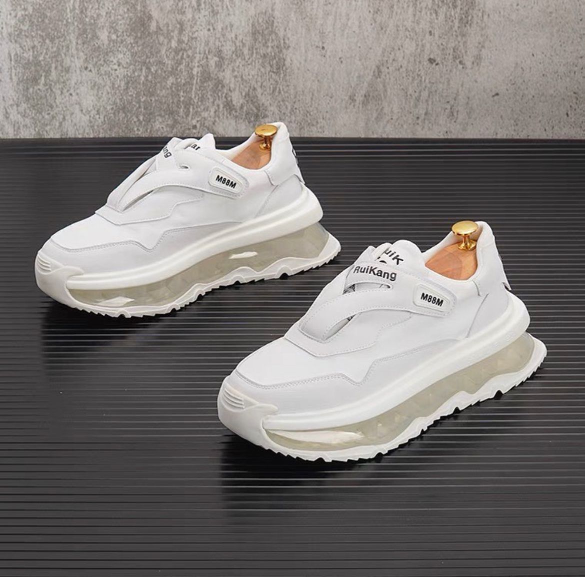 Transparent Sole Sneakers