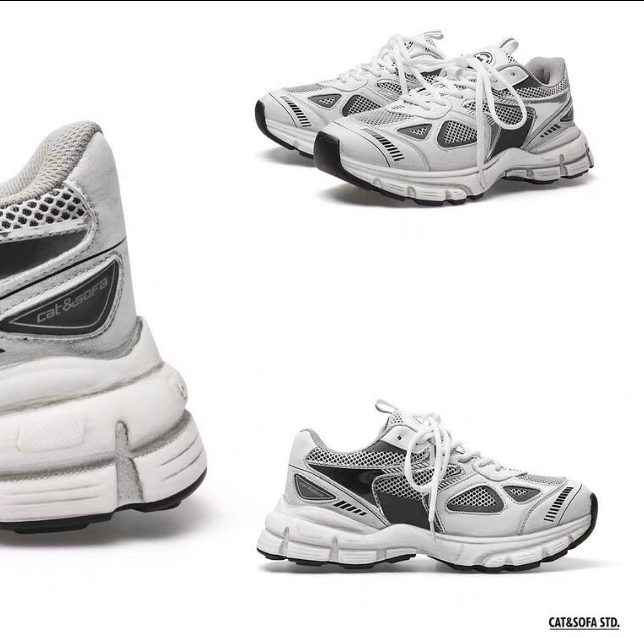 Grey Running Shoes