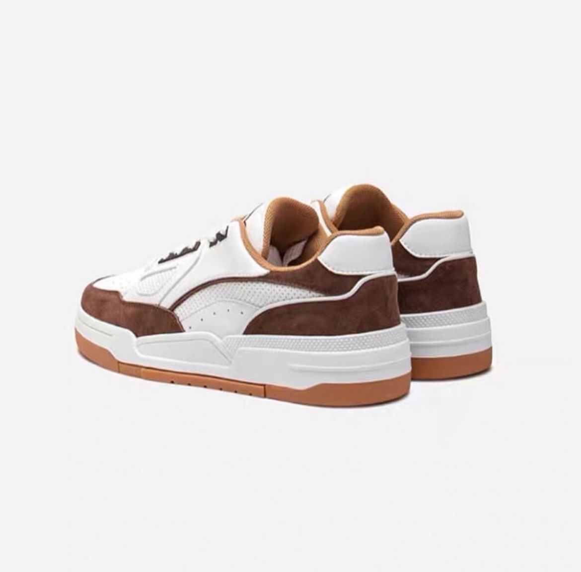 Brown Platform Trainers