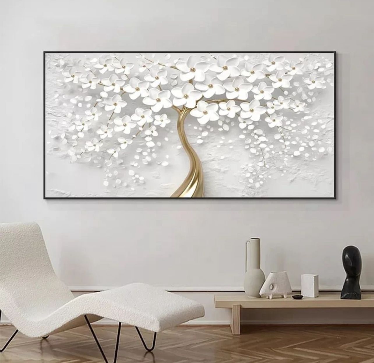 Modern Blooming Canvas