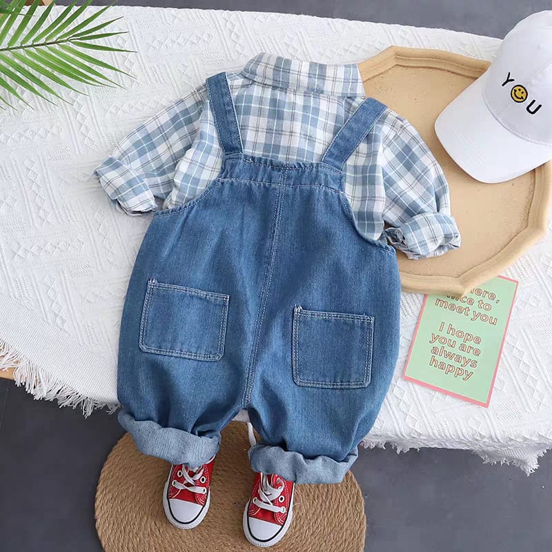 Denim & Shirt Set