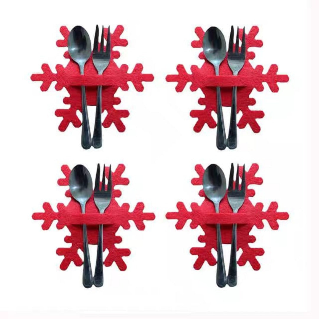 Christmas Knife and fork holder