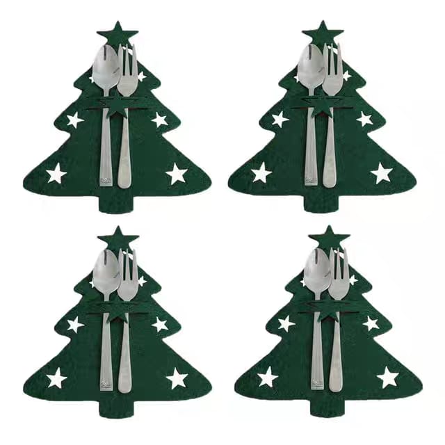 Christmas Knife and fork holder