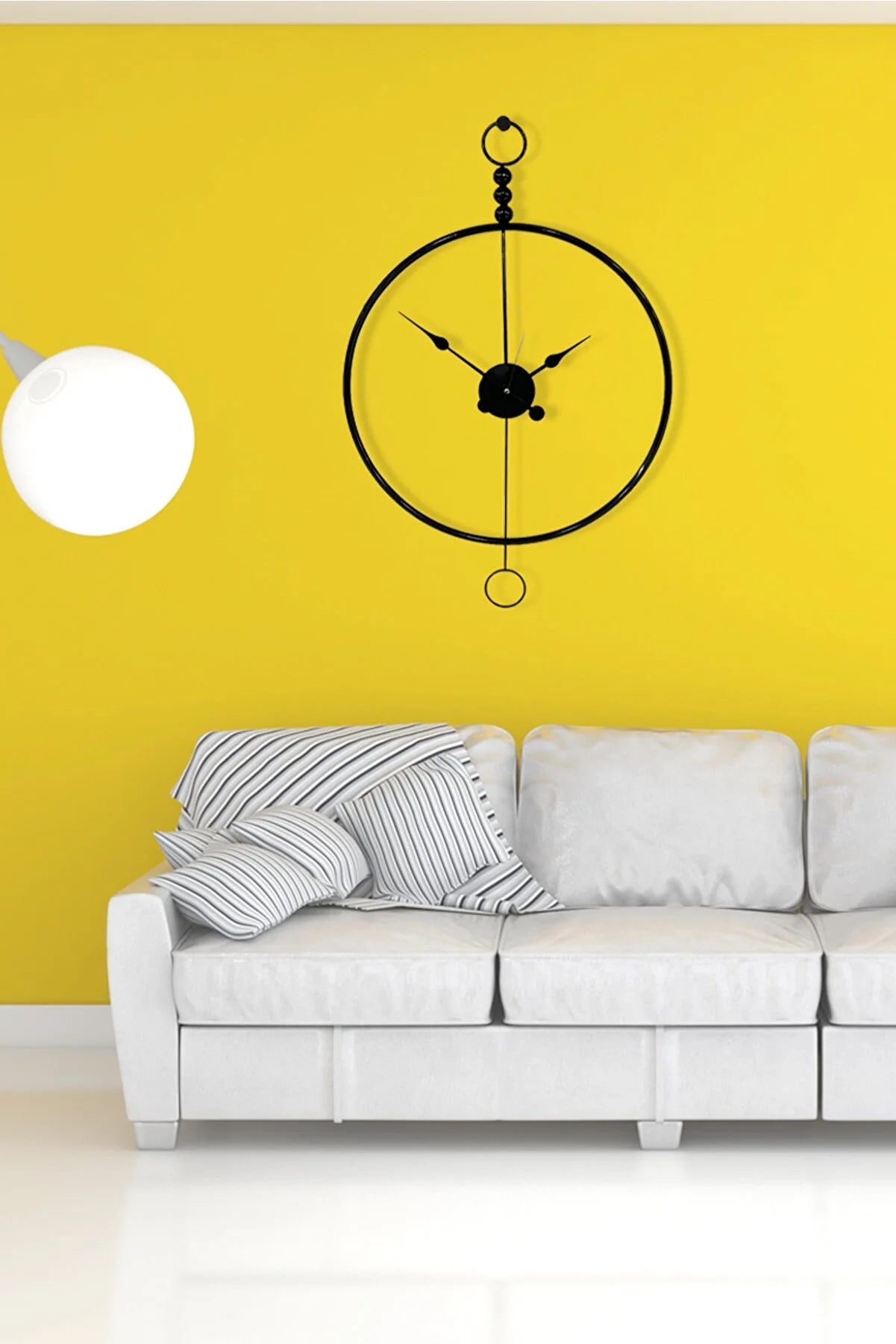 Modern Metal Wall Clock