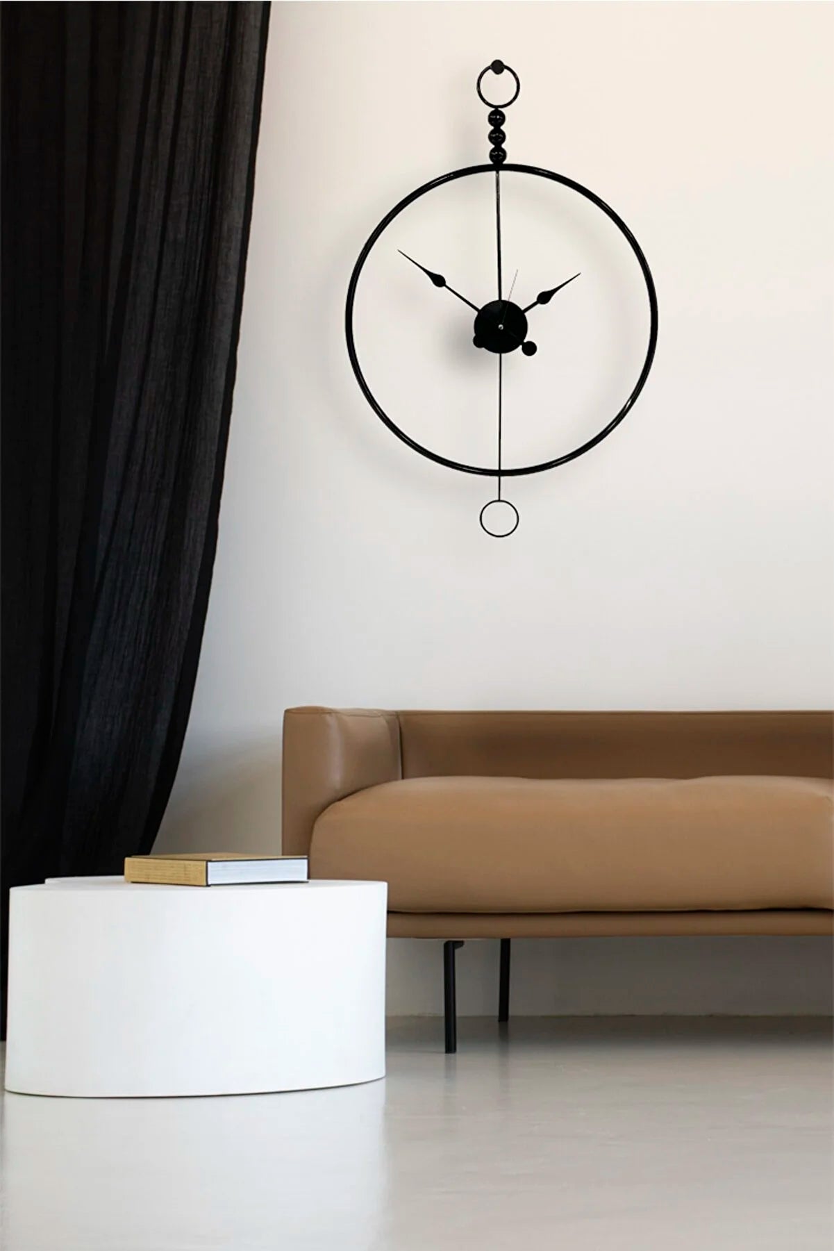 Modern Metal Wall Clock