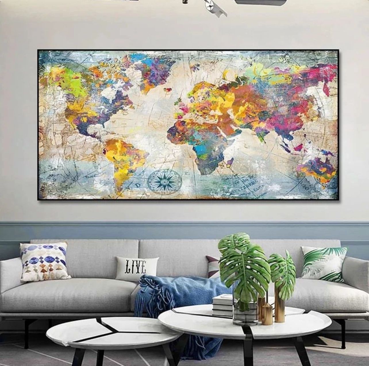 Modern Art Canvas Painting Posters And Prints