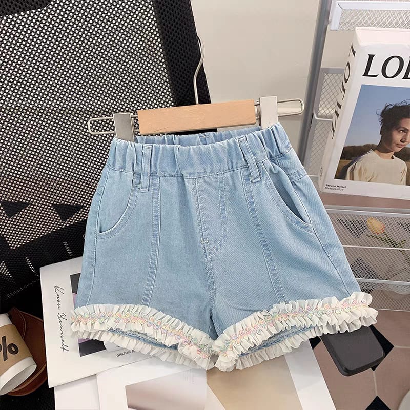 Denim  Short Set