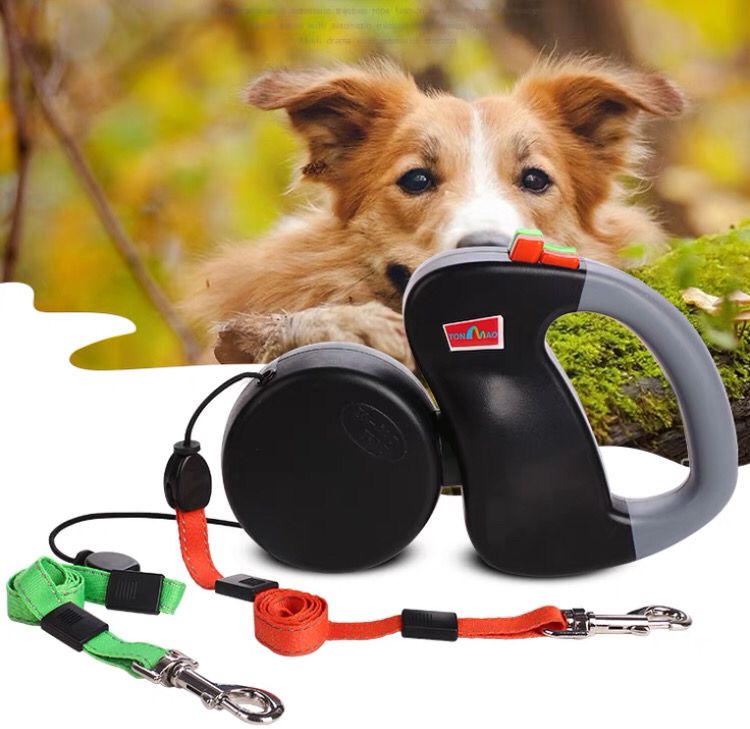 Rotatable Dual Dog Leash