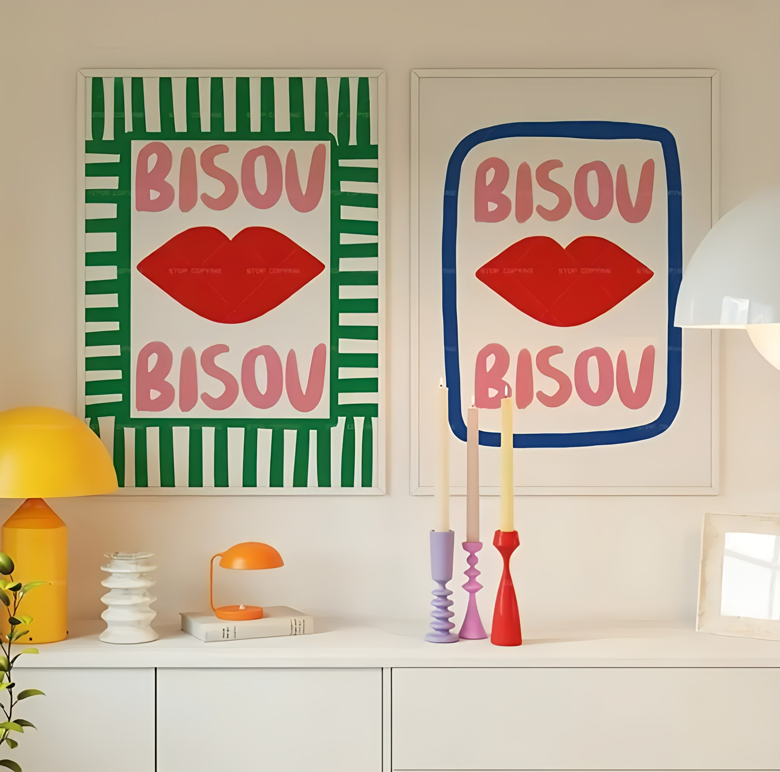 Bisou Painting