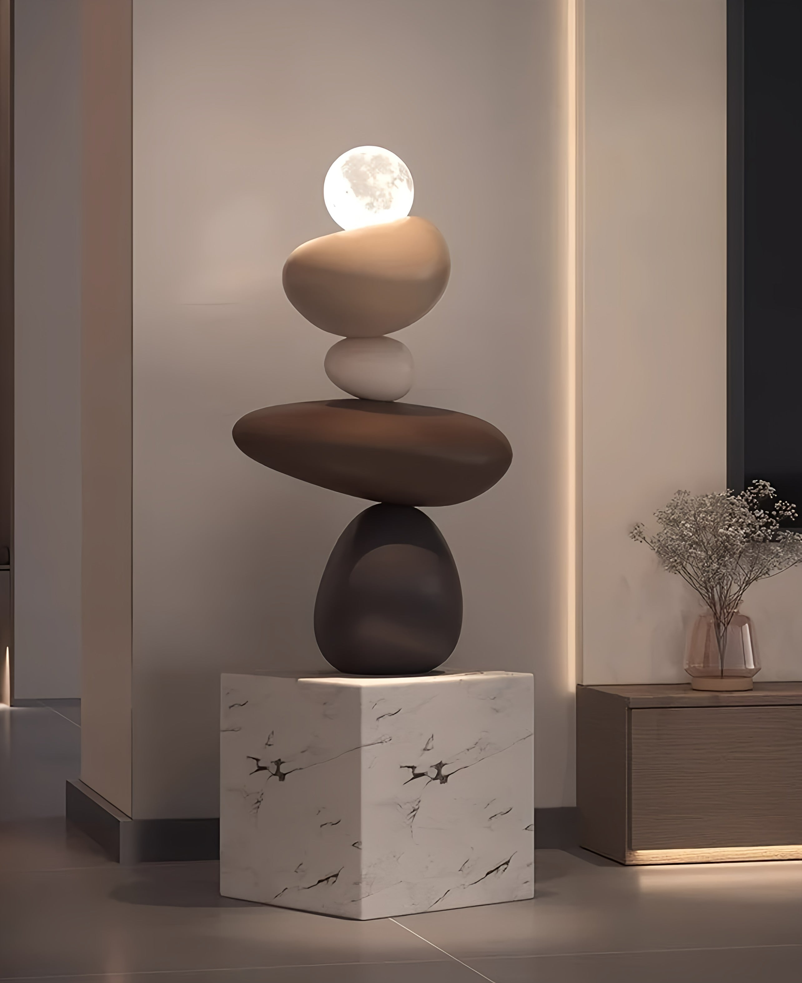 Pebbles Sculpture Lamp