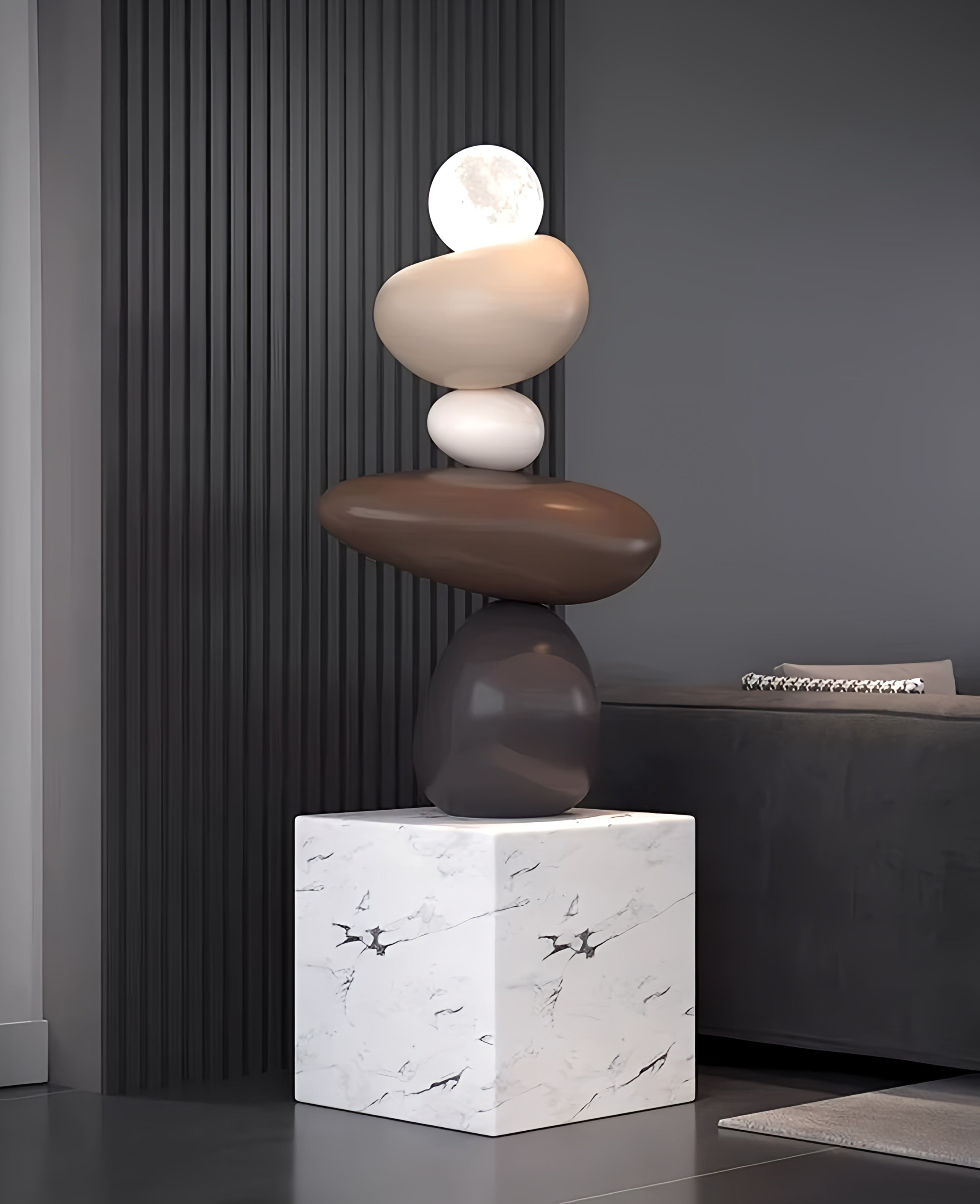 Pebbles Sculpture Lamp