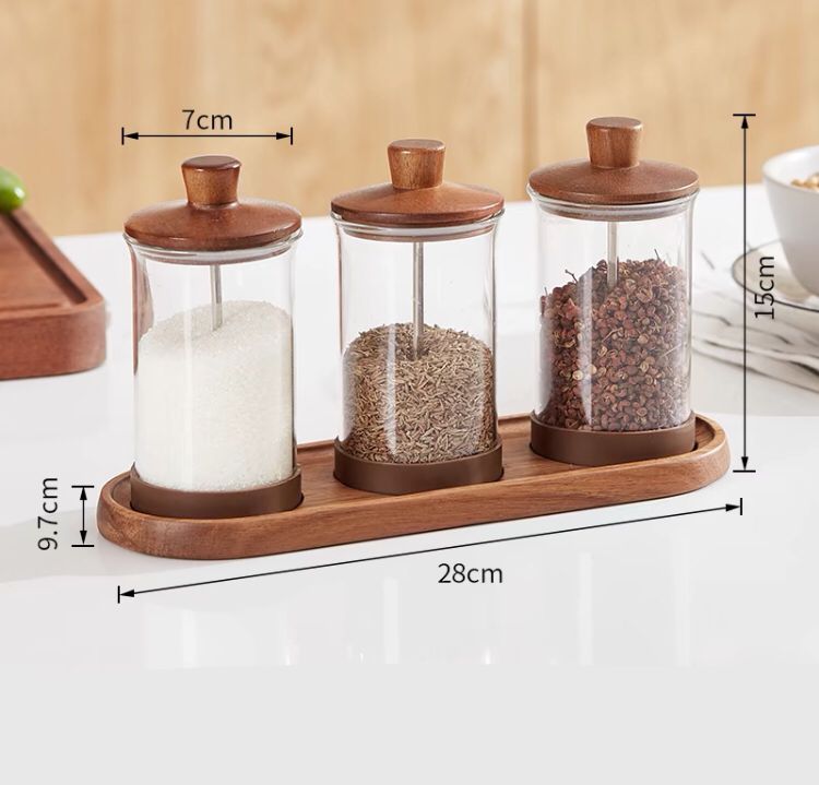 Moisture-Proof Seasoning Set With Tray