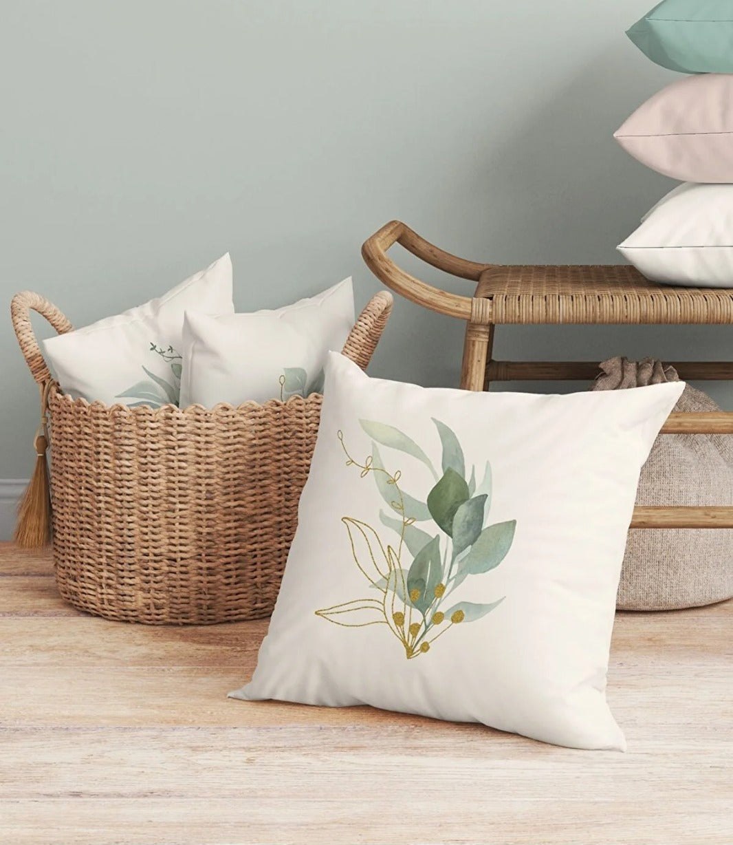 Printed Throw Pillow