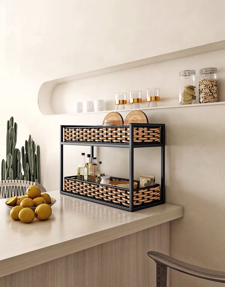 Kitchen Decorative Rack Organizer