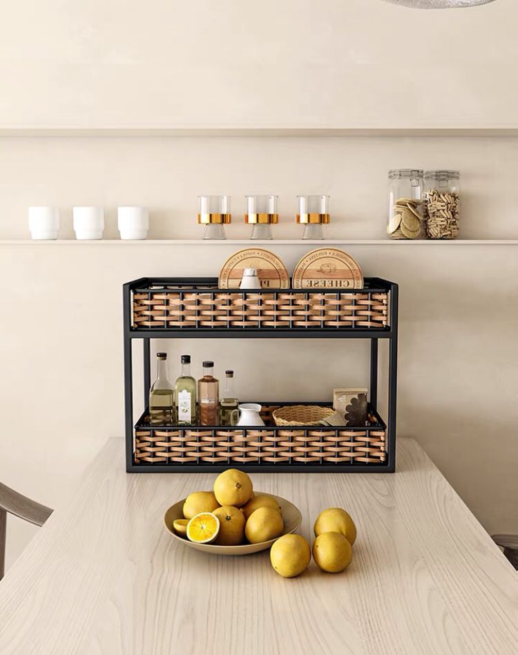 Kitchen Decorative Rack Organizer